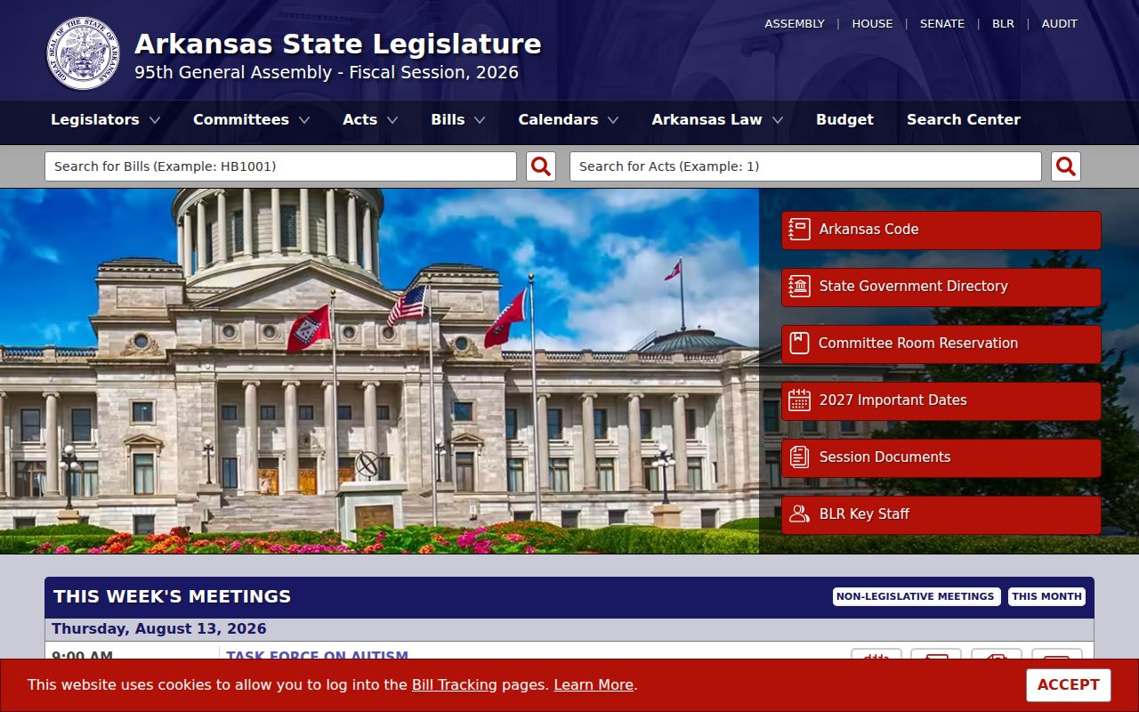 Benton County civil court docket Arkansas statutes source