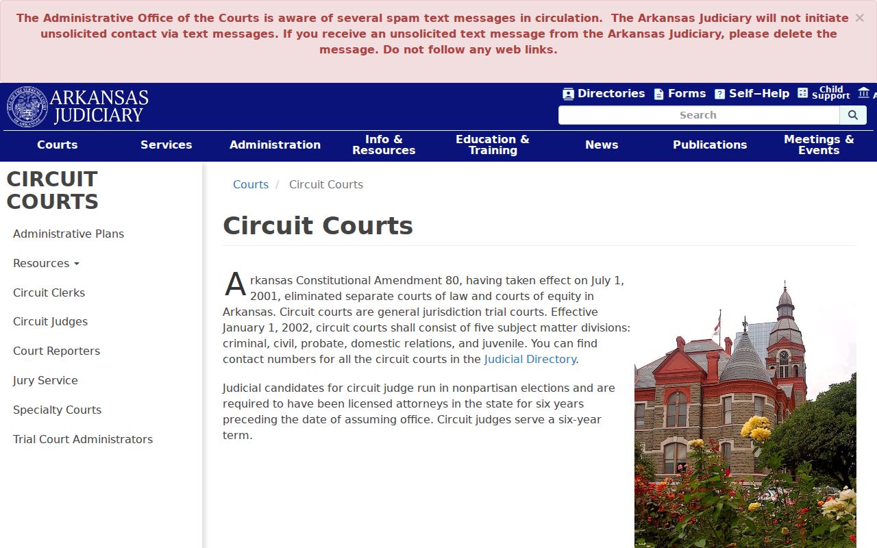 Benton County court docket Arkansas Circuit Courts source